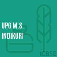 Upg M.S. Indikuri Middle School Logo