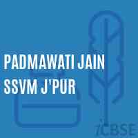 Padmawati Jain Ssvm J'Pur Secondary School Logo