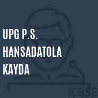 Upg P.S. Hansadatola Kayda Primary School Logo
