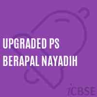 Upgraded Ps Berapal Nayadih Primary School Logo