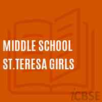 Middle School St.Teresa Girls Logo