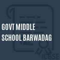 Govt Middle School Barwadag Logo