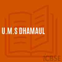 U.M.S Dhamaul Middle School Logo