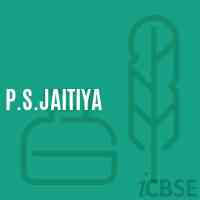 P.S.Jaitiya Primary School Logo