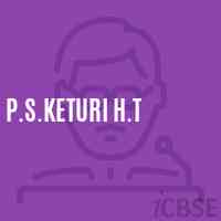 P.S.Keturi H.T Primary School Logo