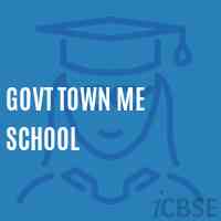 Govt Town Me School Logo