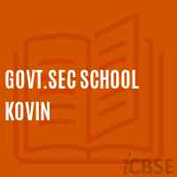 Govt.Sec School Kovin Logo