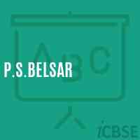 P.S.Belsar Primary School Logo