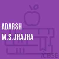 Adarsh M.S.Jhajha Middle School Logo