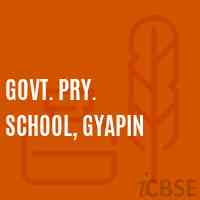 Govt. Pry. School, Gyapin Logo