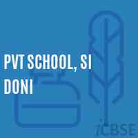 Pvt School, Si Doni Logo