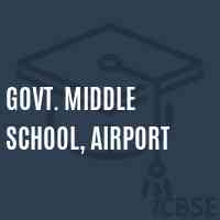 Govt. Middle School, Airport Logo