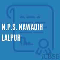 N.P.S. Nawadih Lalpur Primary School Logo