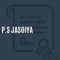 P.S Jasoiya Primary School Logo