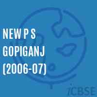 New P S Gopiganj (2006-07) Primary School Logo