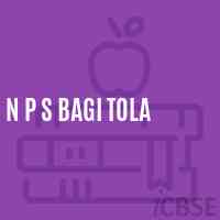 N P S Bagi Tola Primary School Logo