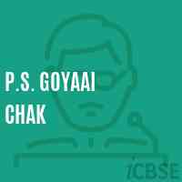 P.S. Goyaai Chak Primary School Logo