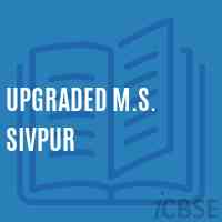 Upgraded M.S. Sivpur Middle School Logo