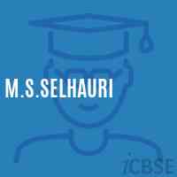 M.S.Selhauri Middle School Logo