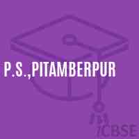 P.S.,Pitamberpur Primary School Logo