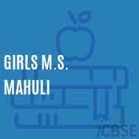 Girls M.S. Mahuli Middle School Logo