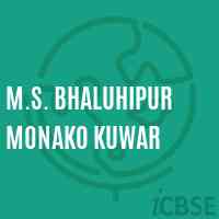 M.S. Bhaluhipur Monako Kuwar Middle School Logo