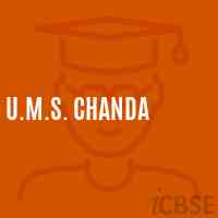U.M.S. Chanda Middle School Logo