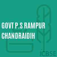 Govt P.S Rampur Chandraidih Primary School Logo