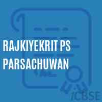 Rajkiyekrit Ps Parsachuwan Primary School Logo