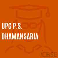 Upg P.S. Dhamansaria Primary School Logo