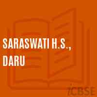 Saraswati H.S., Daru School Logo