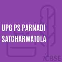 Upg Ps Parnadi Satgharwatola Primary School Logo