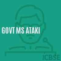 Govt Ms Ataki Middle School Logo