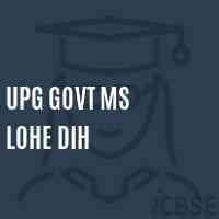 Upg Govt Ms Lohe Dih Middle School Logo