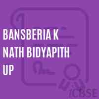 Bansberia K Nath Bidyapith Up High School Logo