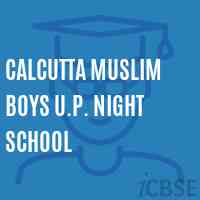 Calcutta Muslim Boys U.P. Night School Logo