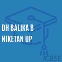 Dh Balika B Niketan Up High School Logo
