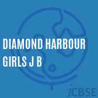 Diamond Harbour Girls J B Primary School Logo