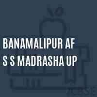 Banamalipur Af S S Madrasha Up Senior Secondary School Logo