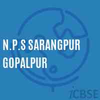 N.P.S Sarangpur Gopalpur Primary School Logo