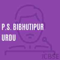P.S. Bibhutipur Urdu Primary School Logo