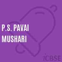 P.S. Pavai Mushari Primary School Logo