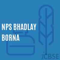 Nps Bhadlay Borna Primary School Logo