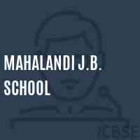 Mahalandi J.B. School Logo