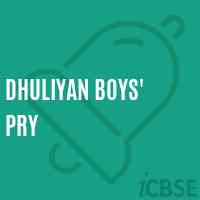 Dhuliyan Boys' Pry Primary School Logo