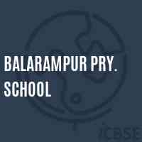 Balarampur Pry. School Logo