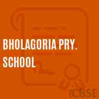 Bholagoria Pry. School Logo