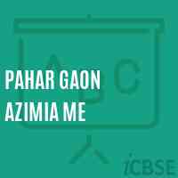 Pahar Gaon Azimia Me Middle School Logo