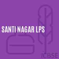Santi Nagar Lps Primary School Logo