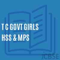 T C Govt Girls Hss & Mps High School Logo